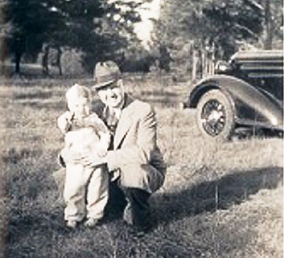 Dad and Bob 1938